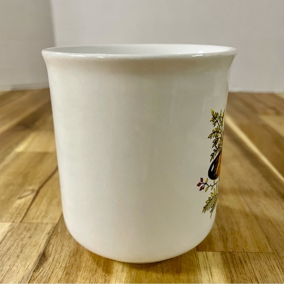 Vintage Viking Stoneware Monarch Butterfly Retro Decor Orange 1970’s Coffee Tea - Picture 4 of 8